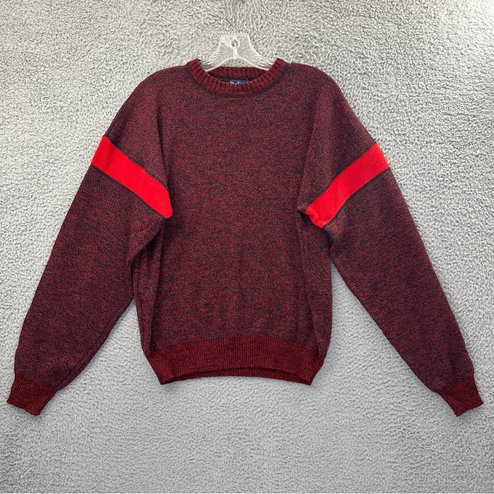 Vintage Par Four Sportswear Knit Sweater Preppy Grandpa Retro 90s Men's Medium